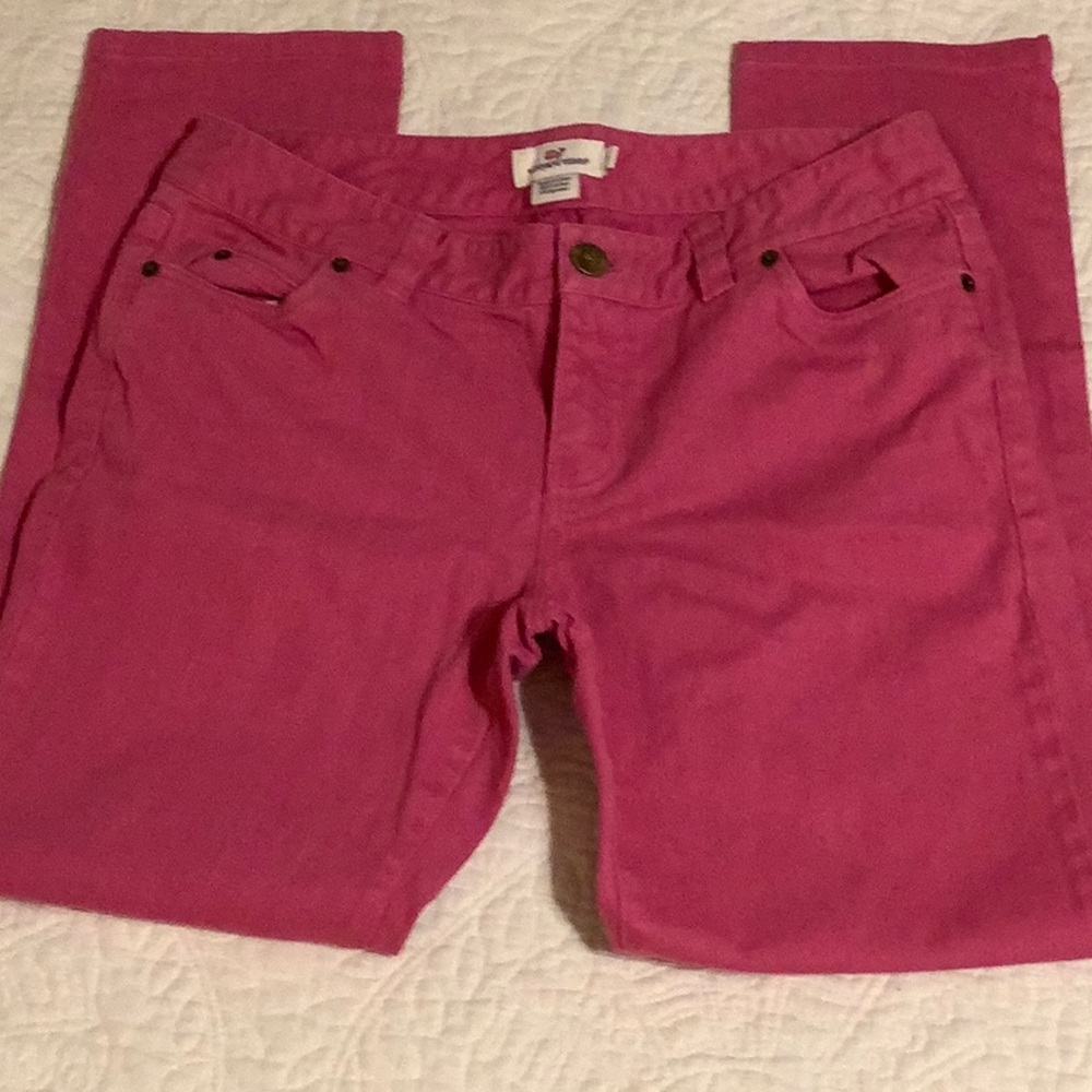 Vineyard Vines Fuchsia/Pink Denim jeans